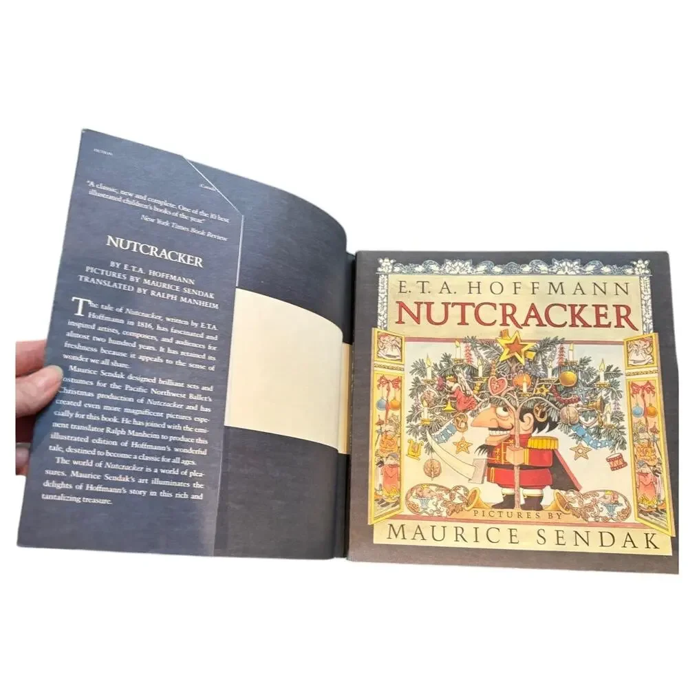 Vintage 1984 Nutcracker Book by ETA Hoffmann & Maurice Sendak, PBDJ - Picture 5 of 6